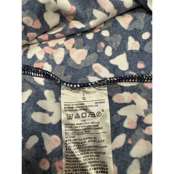 Banana Republic Floral Wrap Dress Size Large - Picture 7 of 7